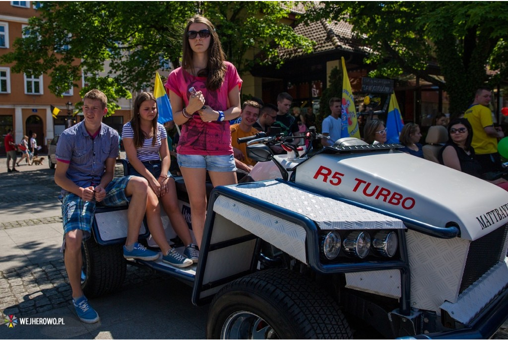 Parada samochodówki z okazji Dnia Patrona - 23.05.2014