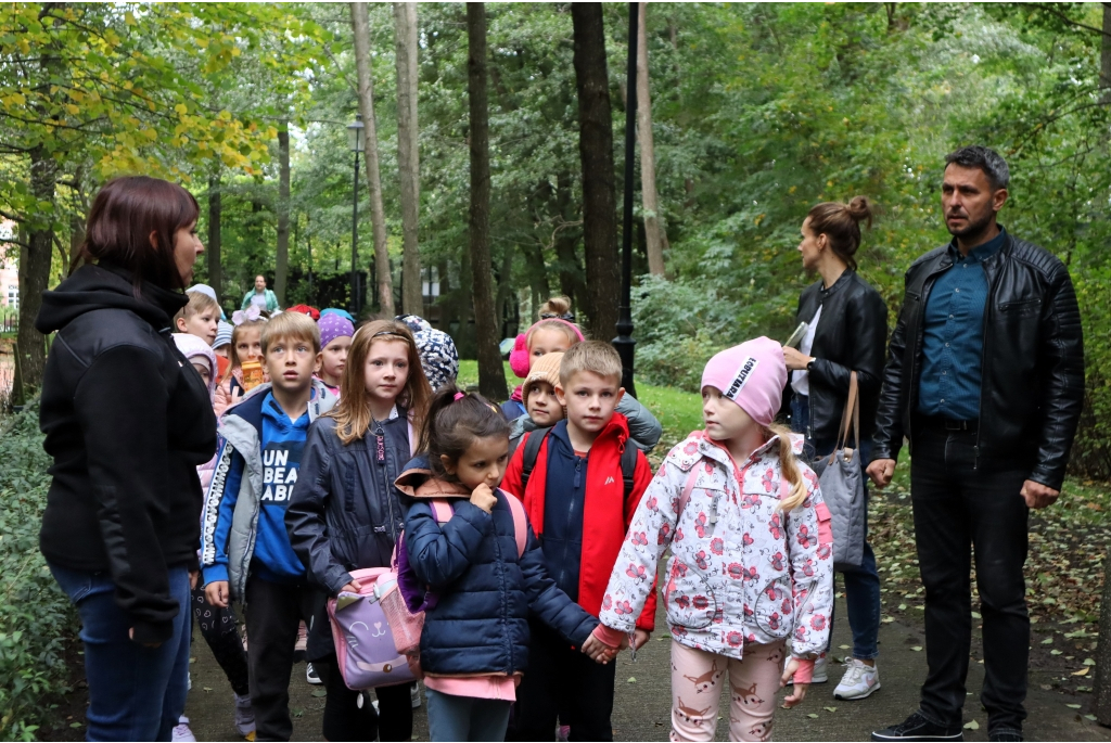 Zajęcia przyrodnicze w wejherowskim parku