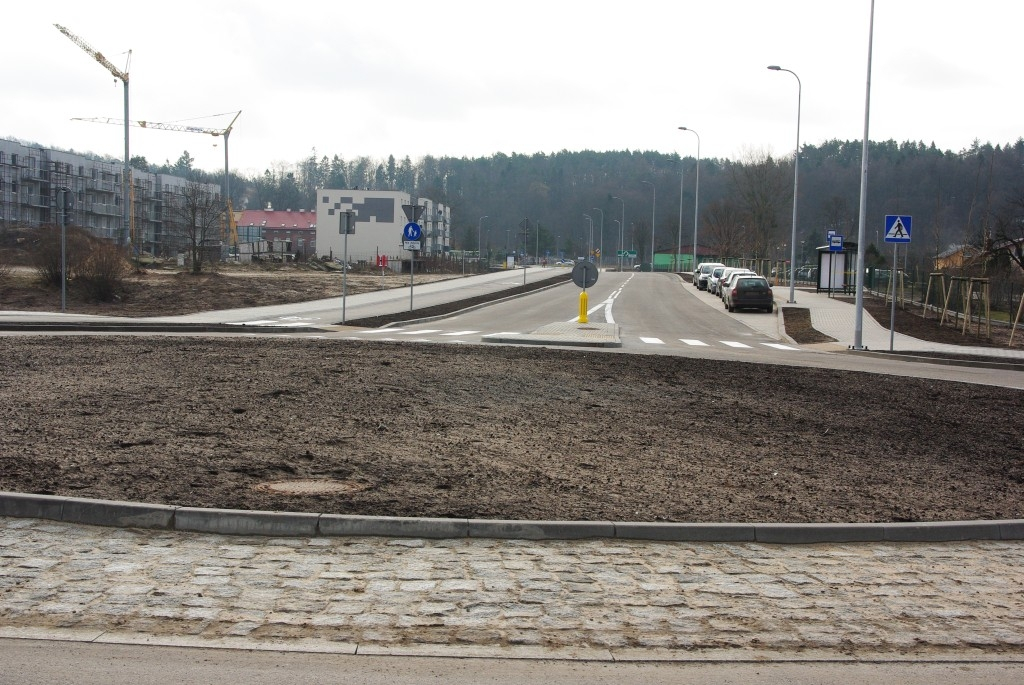 Węzeł Działki - przed i po otwarciu -26.02.2016