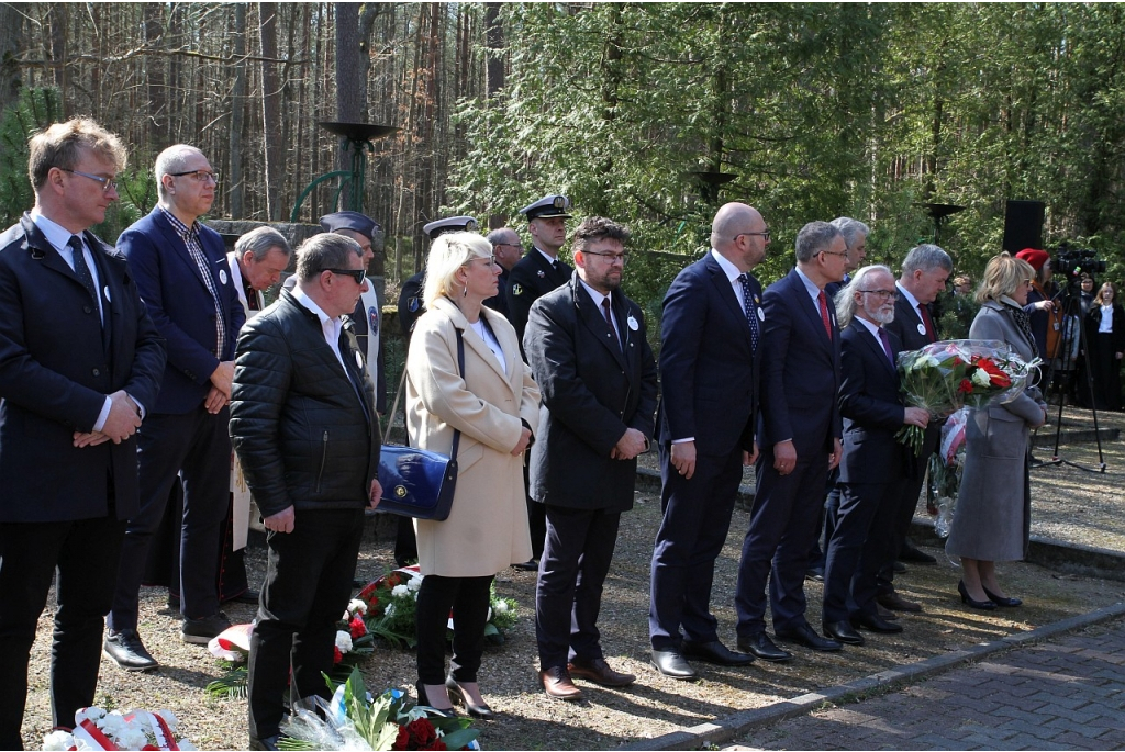 Uroczystość patriotyczna w Piaśnicy