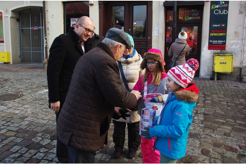 WOŚP na ulicach Wejherowa - 10.01.2016