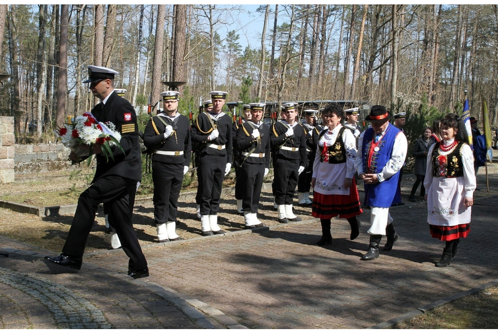 Uroczystość patriotyczna w Piaśnicy