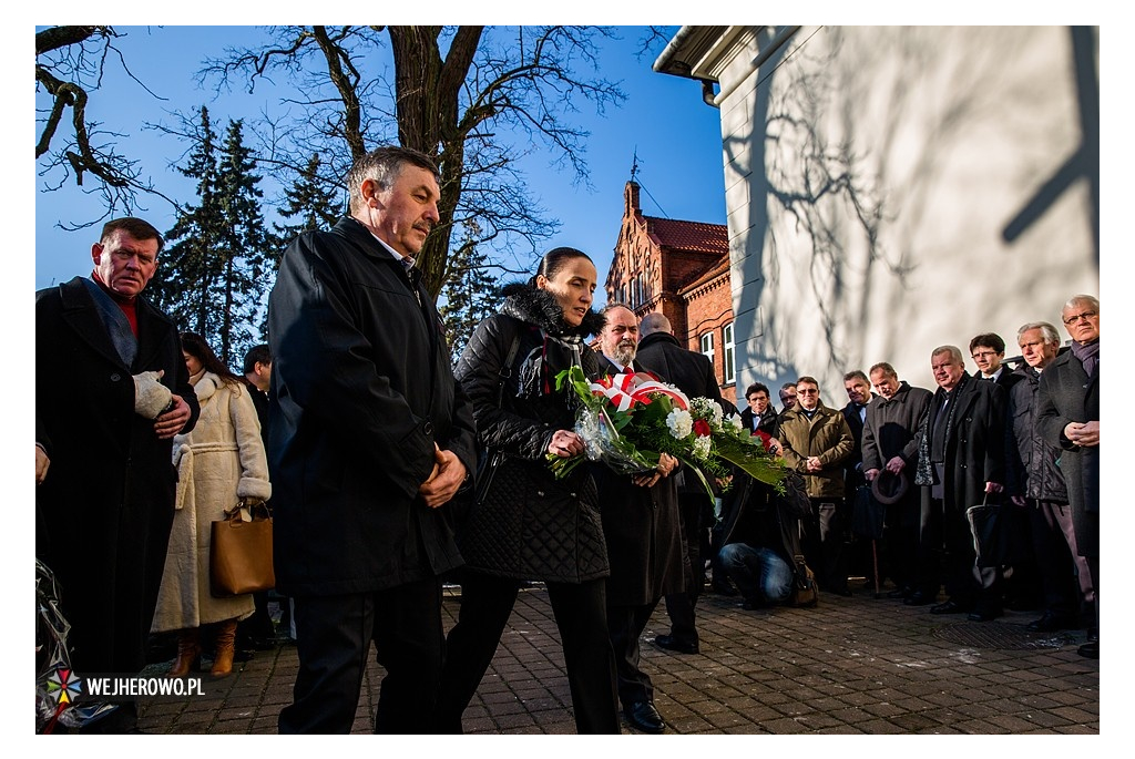 Wejherowianie upamiętnili prezydenta RP śp. Lecha Kaczyńskiego - 08.02.2014