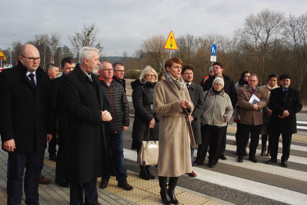 Węzeł Działki - przed i po otwarciu -26.02.2016