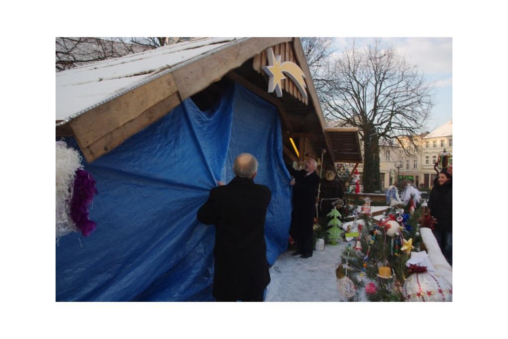 Szopka Bożonarodzeniowa na wejherowskim reynku - 21.12.2012