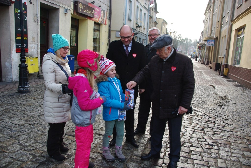 WOŚP na ulicach Wejherowa - 10.01.2016