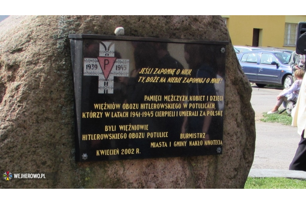 Wejherowscy kombatanci na obchodach 70. rocznicy wyzwolenia obozu w Potulicach  - 25.04.2015