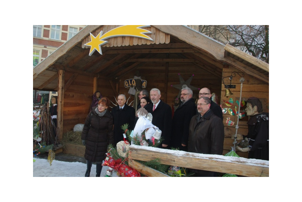 Szopka Bożonarodzeniowa na wejherowskim reynku - 21.12.2012