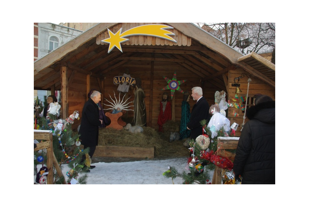 Szopka Bożonarodzeniowa na wejherowskim reynku - 21.12.2012