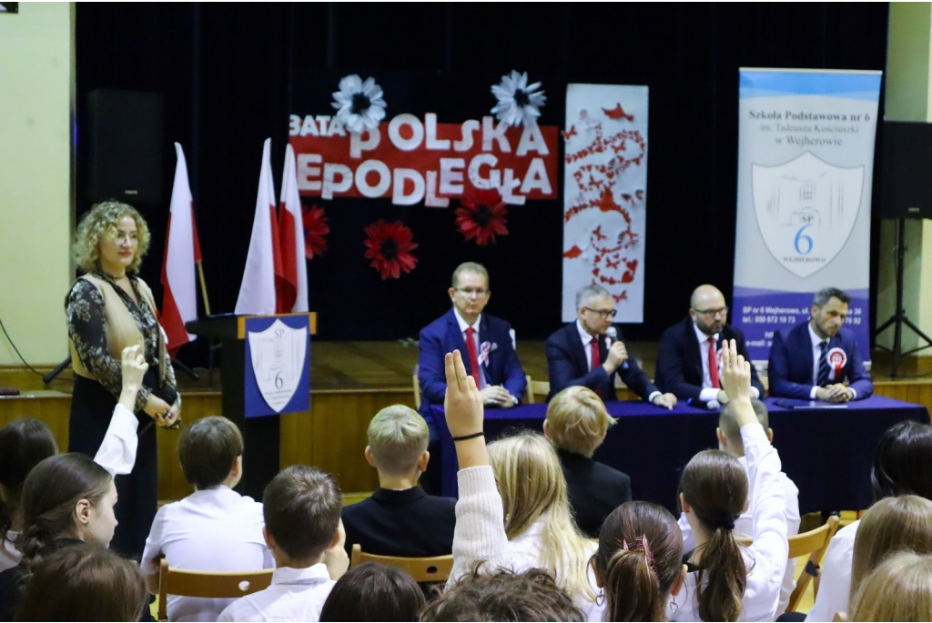 „Polska Niepodległa” czyli debata w Szkole Podstawowej nr 6