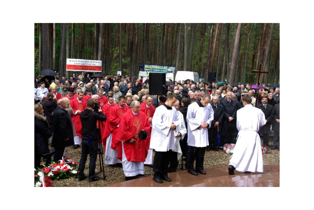 Uroczystość w lesie piaśnickim - 07.10.2012