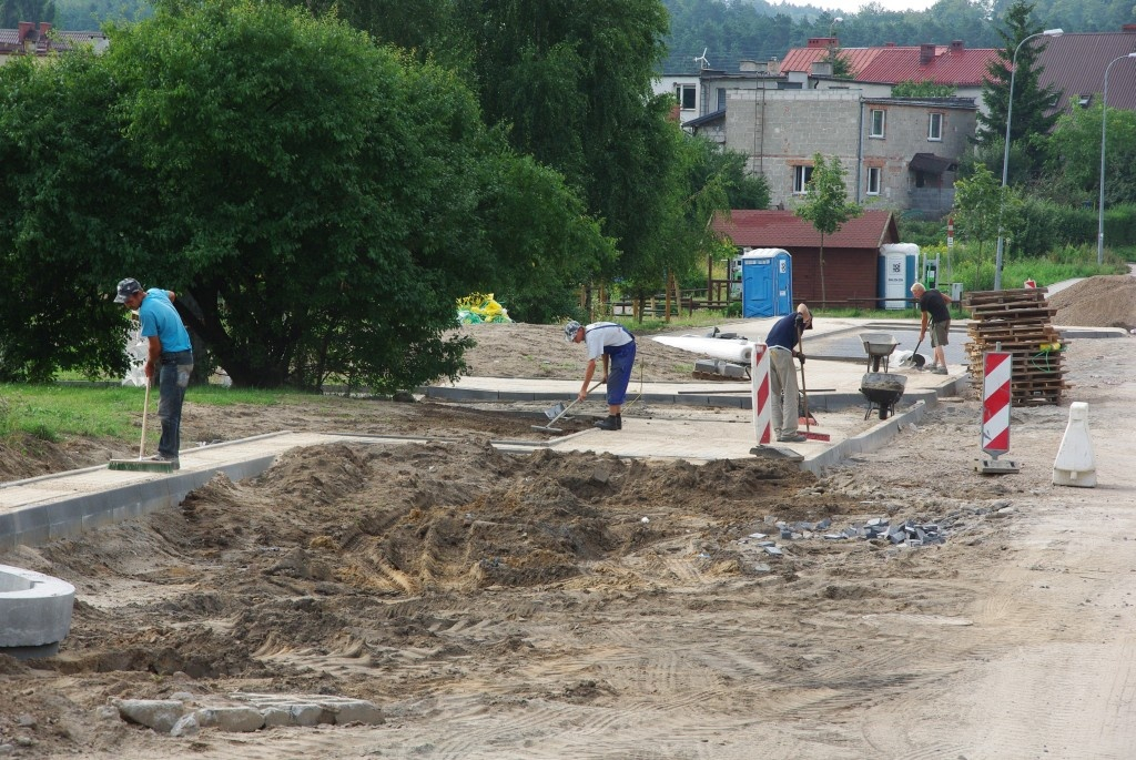 Trwa budowa wielu ulic w Wejherowie - 07.08.2013