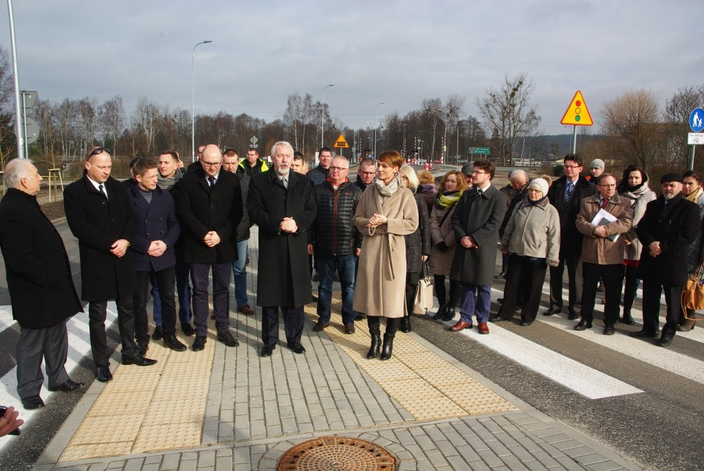 Węzeł Działki - przed i po otwarciu -26.02.2016