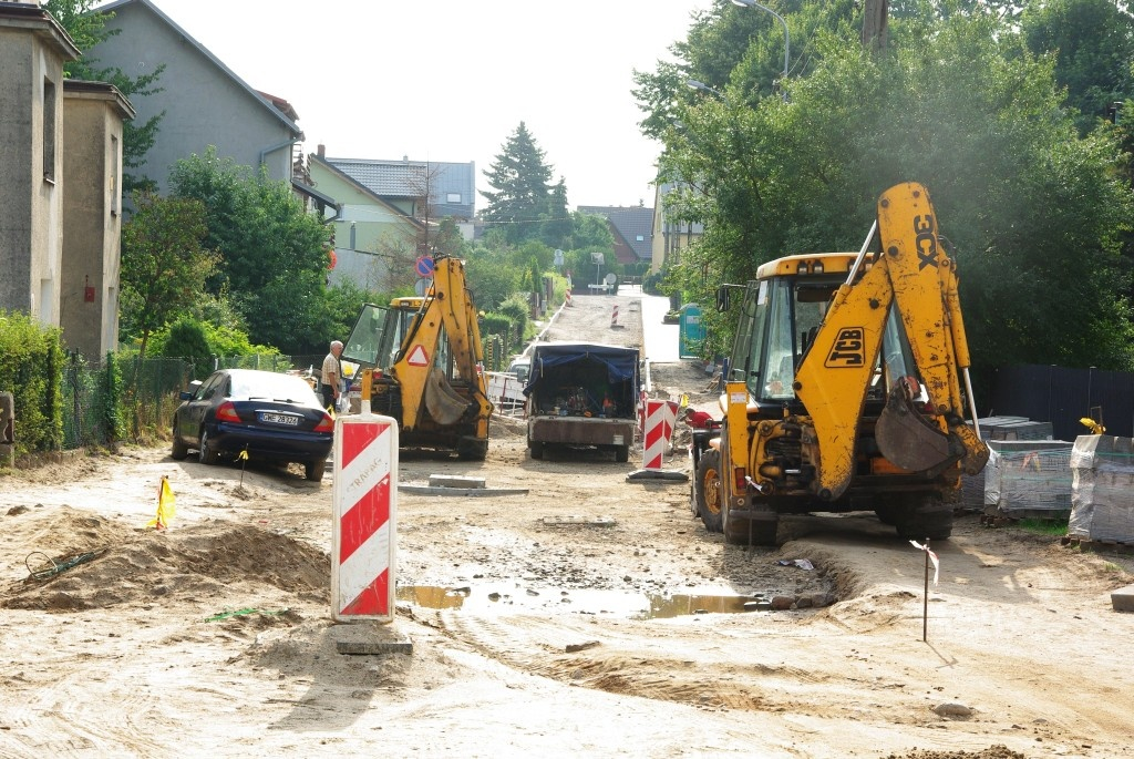 Trwa budowa wielu ulic w Wejherowie - 07.08.2013