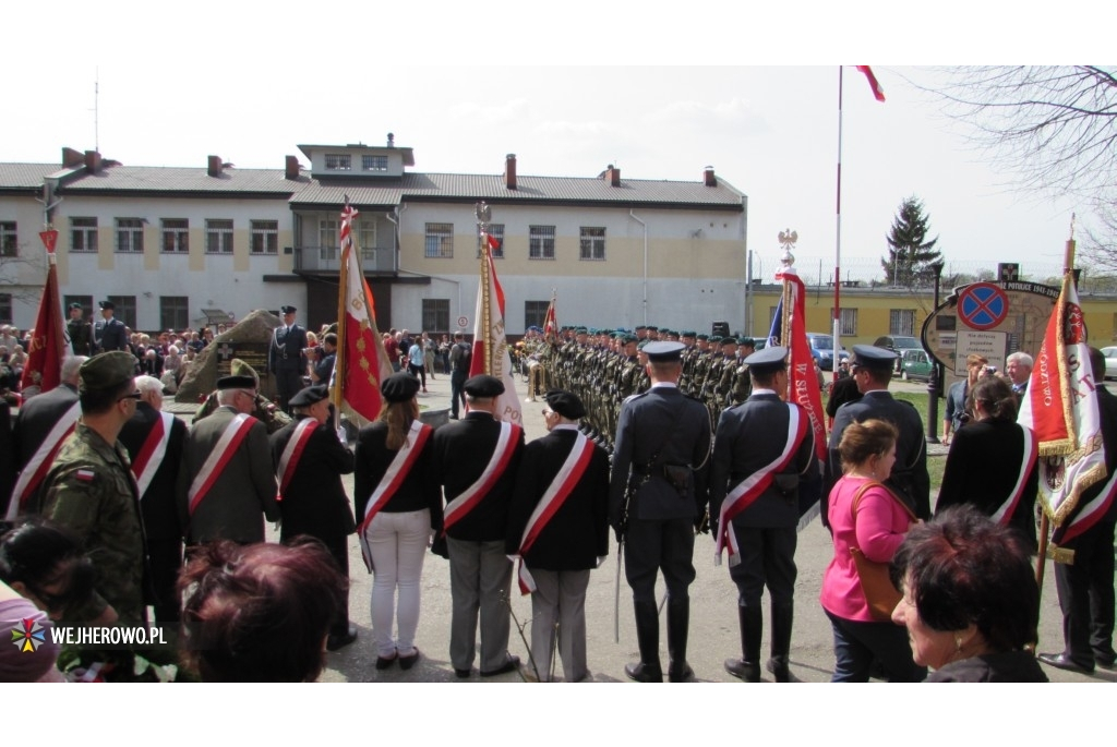 Wejherowscy kombatanci na obchodach 70. rocznicy wyzwolenia obozu w Potulicach  - 25.04.2015