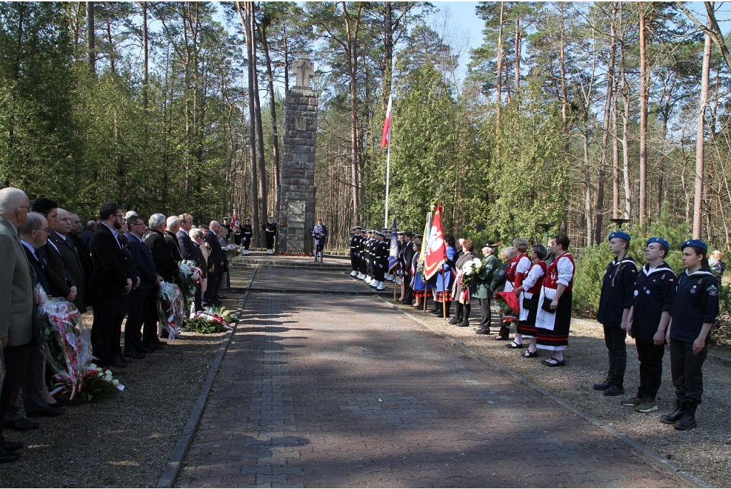 Uroczystość patriotyczna w Piaśnicy