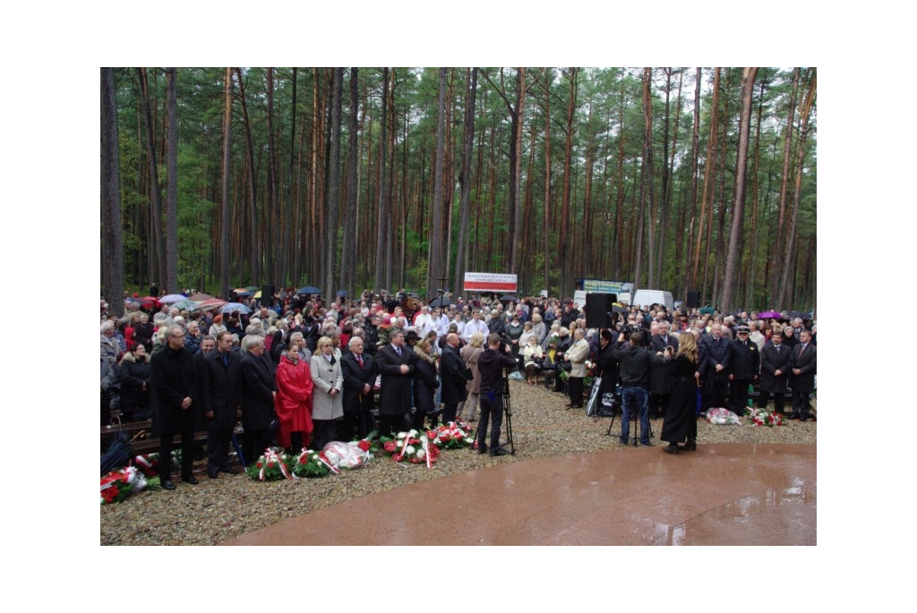 Uroczystość w lesie piaśnickim - 07.10.2012