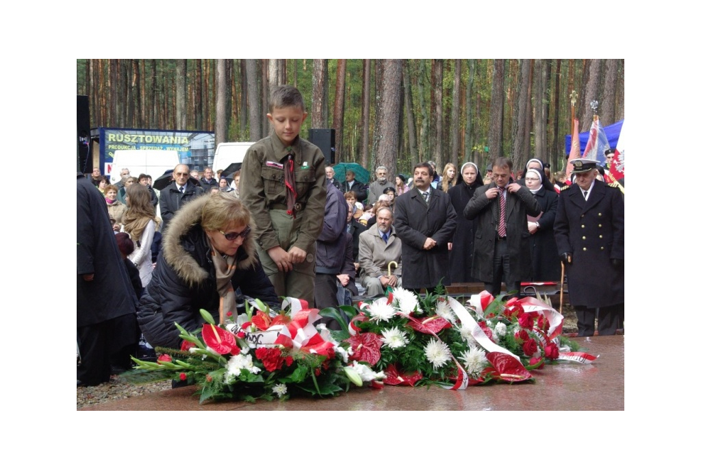 Uroczystość w lesie piaśnickim - 07.10.2012