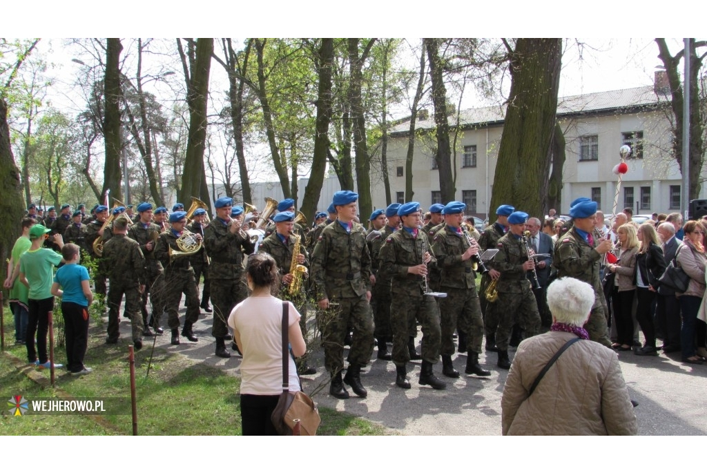 Wejherowscy kombatanci na obchodach 70. rocznicy wyzwolenia obozu w Potulicach  - 25.04.2015