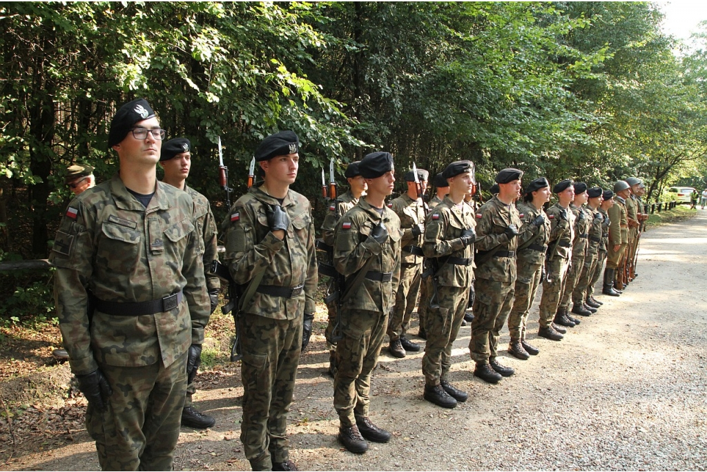 Hołd żołnierzom 1 MPS poległym pod Białą