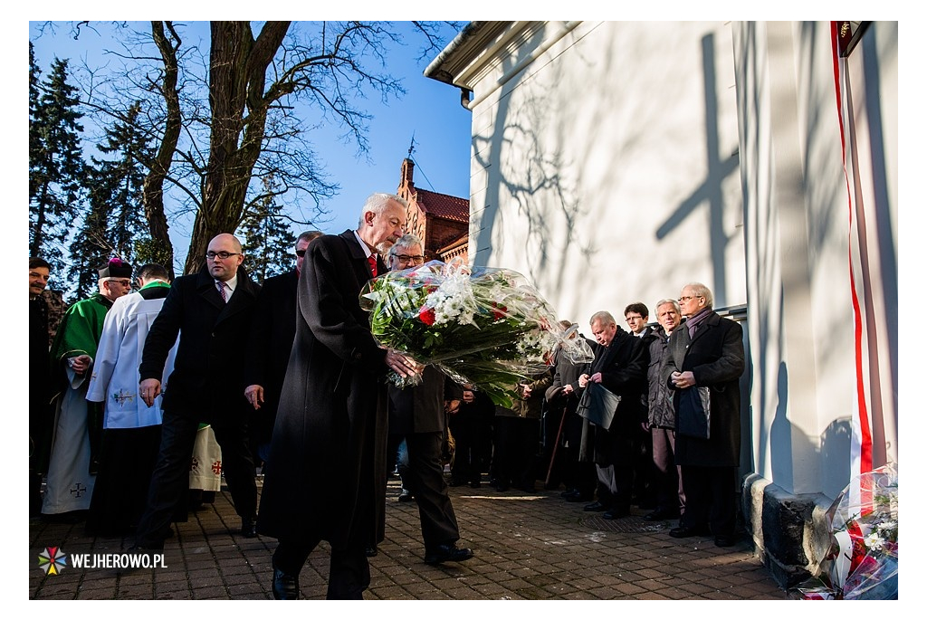 Wejherowianie upamiętnili prezydenta RP śp. Lecha Kaczyńskiego - 08.02.2014