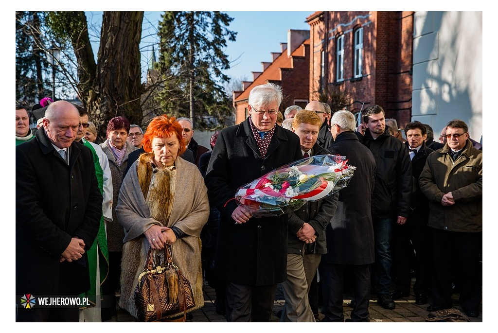 Wejherowianie upamiętnili prezydenta RP śp. Lecha Kaczyńskiego - 08.02.2014