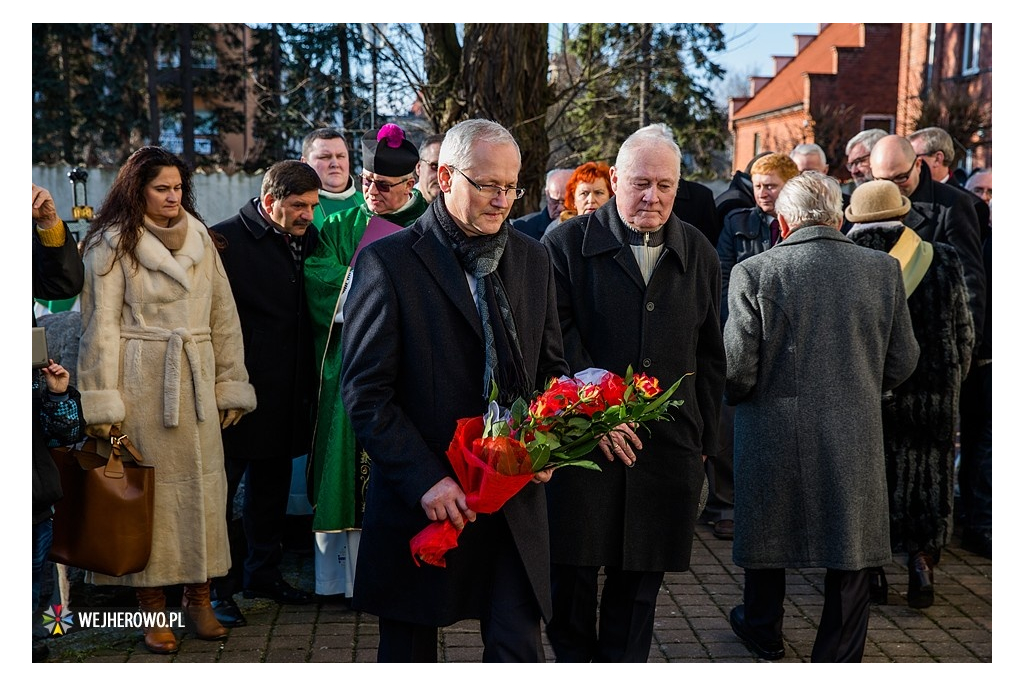 Wejherowianie upamiętnili prezydenta RP śp. Lecha Kaczyńskiego - 08.02.2014