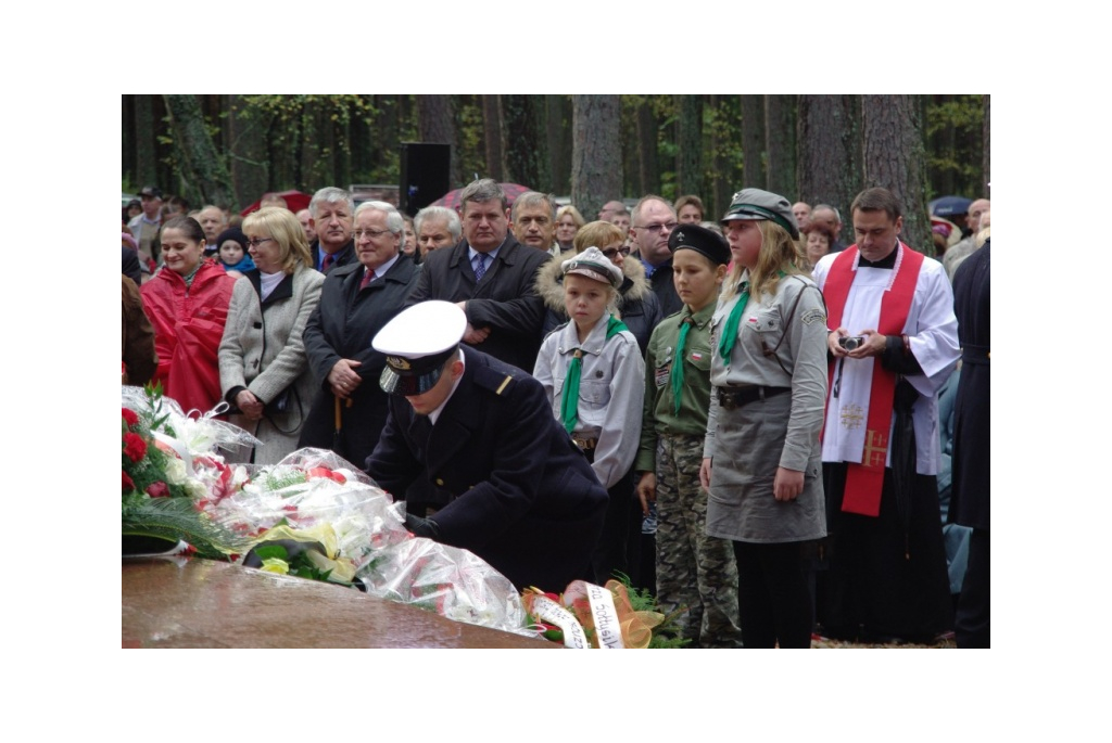 Uroczystość w lesie piaśnickim - 07.10.2012