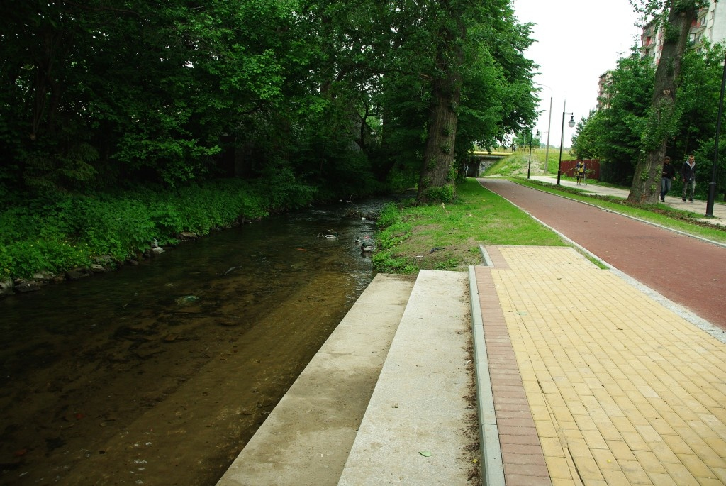 Ścieżka rowerowa wzdluż Cedronu w Wejherowie - 04.06.2013