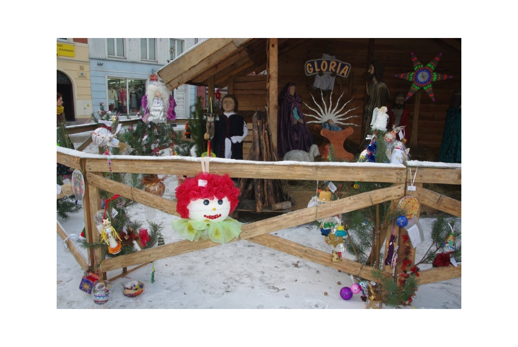 Szopka Bożonarodzeniowa na wejherowskim reynku - 21.12.2012