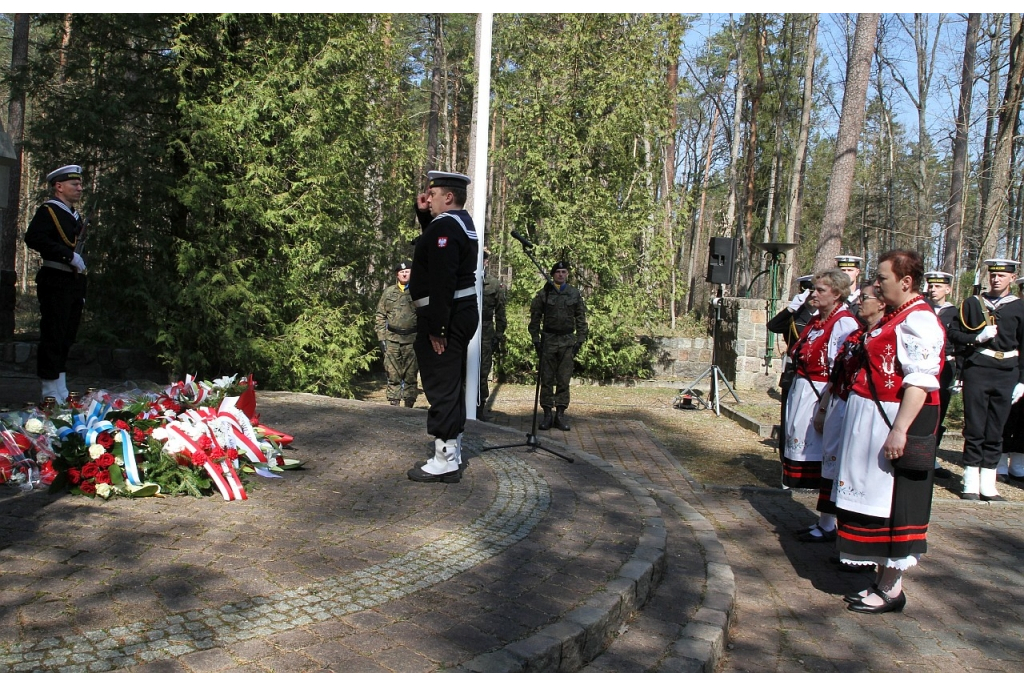 Uroczystość patriotyczna w Piaśnicy