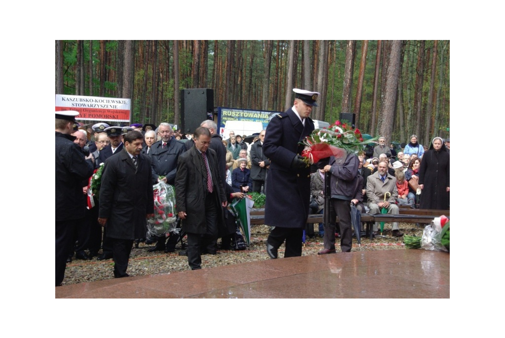 Uroczystość w lesie piaśnickim - 07.10.2012