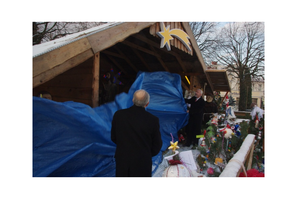 Szopka Bożonarodzeniowa na wejherowskim reynku - 21.12.2012