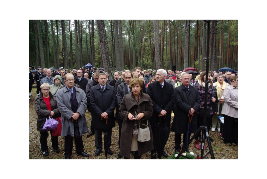 Uroczystość w lesie piaśnickim - 07.10.2012