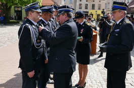 Gratulacje dla strażaków za ofiarną służbę