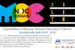 Odkryj Moc Bibliotek podczas Nocy Bibliotek!