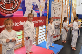 Medale  w Turnieju „Pierwszego Kroku” w karate