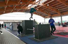 Liga Parkour na wejherowskim boisku 