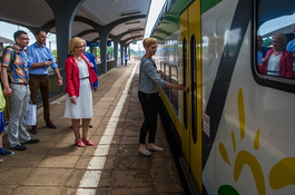 Wejherowo: Pierwszy „Słoneczny” pociąg odjechał do Ustki 