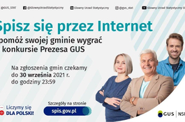 Rozpoczął się konkurs na najbardziej cyfrową gminę Narodowego Spisu Powszechnego Ludności i Mieszkań 2021