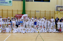 Trening karate shotokan z Mikołajem