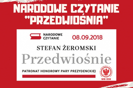 Narodowe Czytanie „Przedwiośnia”