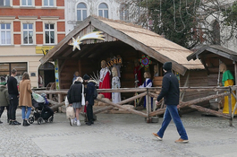 Szopka Bożonarodzeniowa tworzy wyjątkowy klimat w mieście