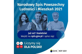 Narodowy Spis Powszechny 2021 - Rozpoczyna się nabór na rachmistrzów 