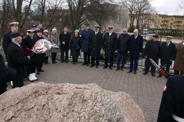 74. rocznica zakończenia działań wojennych w Wejherowie 