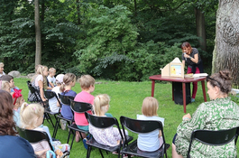 Teatrzyk Kamishibai w Parku Majkowskiego 