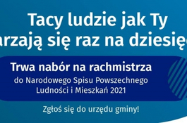 Uzupełniający nabór na rachmistrzów spisowych