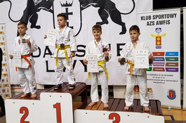 Młodzi Judocy z Wejherowa na podium w Międzynarodowym Turnieju 