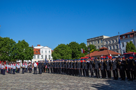 Dzień Strażaka na wejherowskim rynku