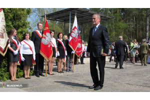 Wejherowscy kombatanci na obchodach 70. rocznicy wyzwolenia obozu w Potulicach  - 25.04.2015